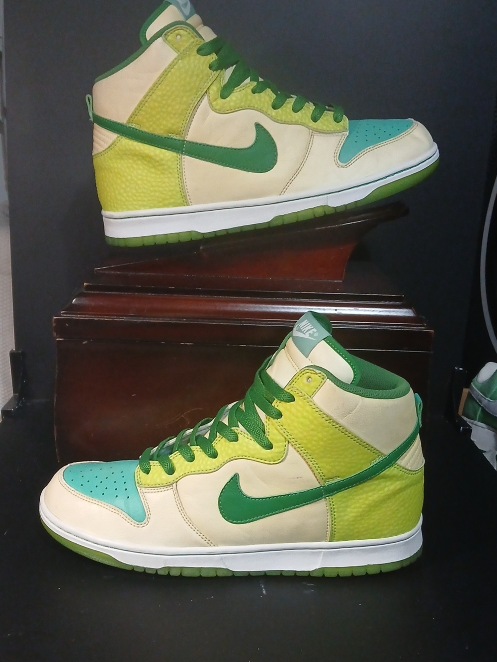 Nike Dunk High Premium "Glow In The Dark 2" (,2006) Mens Size-10 100% AUTHENTIC!